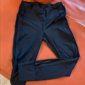 Lululemon limited edition mesh back 7/8 tights
